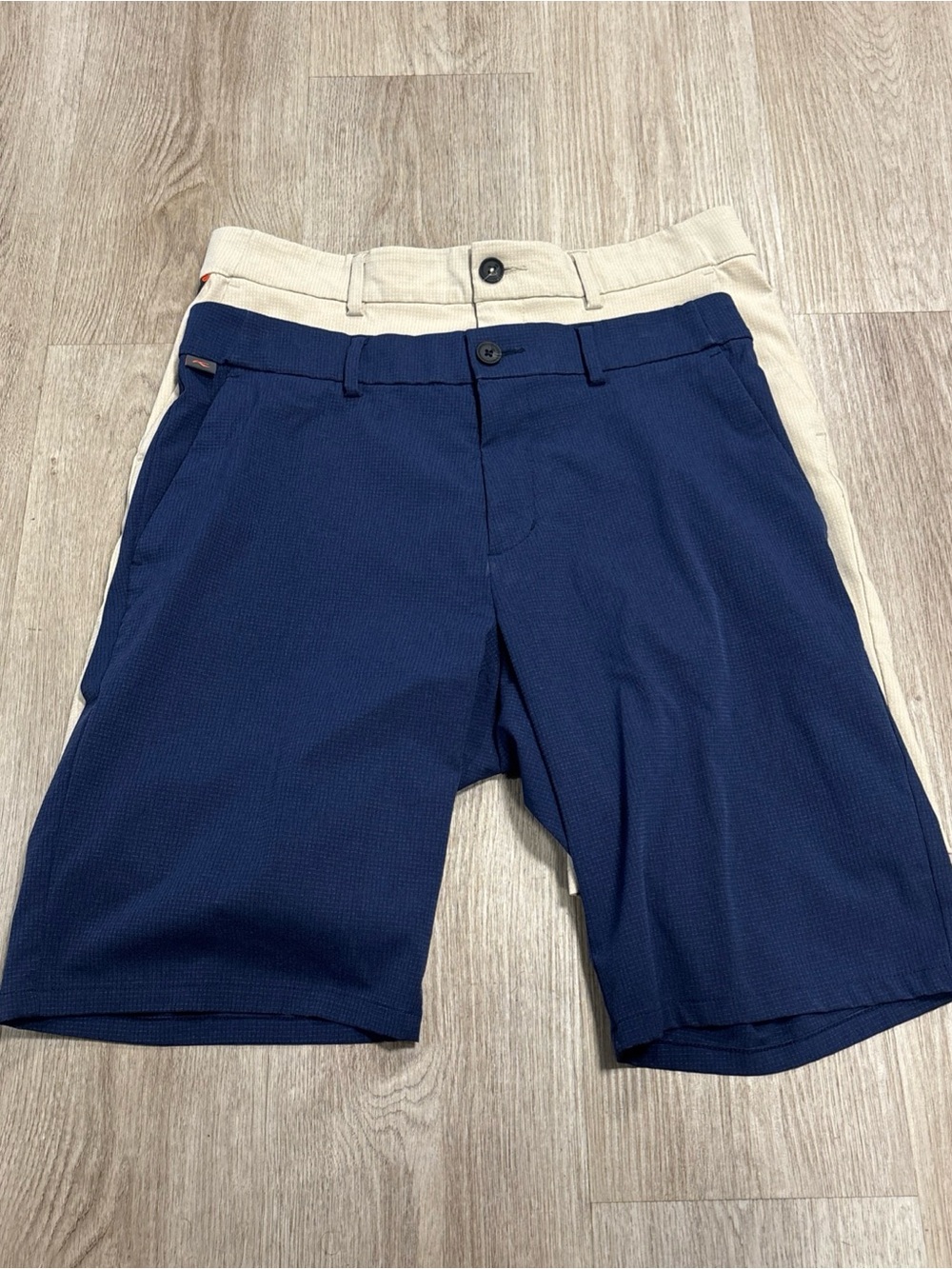 Lot of 2 KJUS Shorts Mens Size 32 Ripstop Trade Wind 10'' Performance Golf Chino